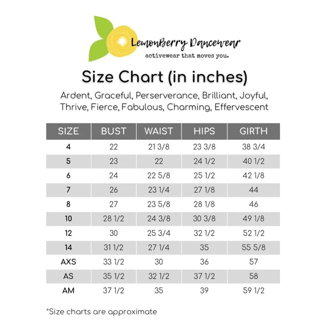 Sizing Chart  Zimmi Boutique